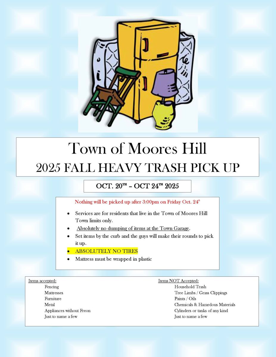 2025 Fall Heavy Trash week