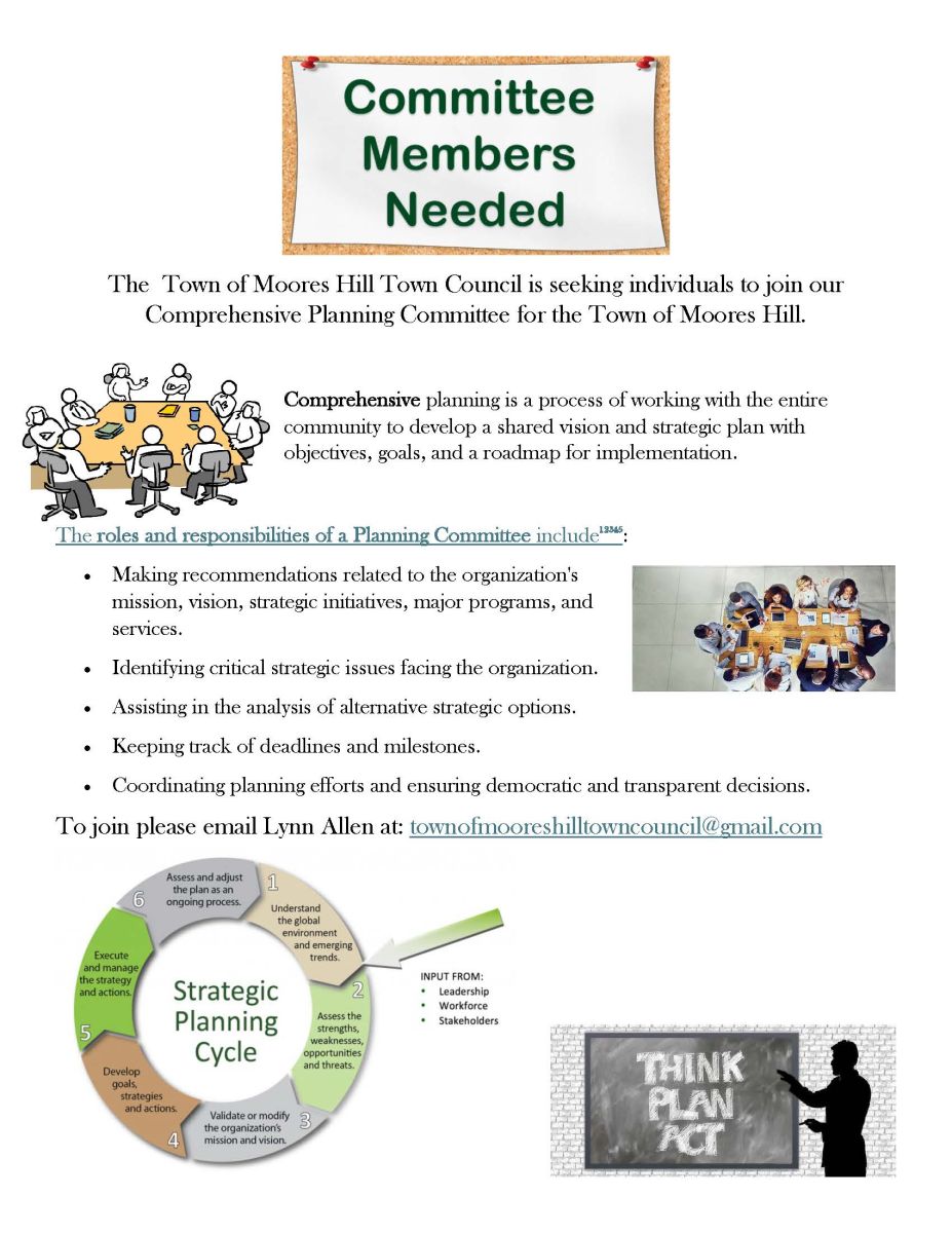 Planning Committee Members Needed